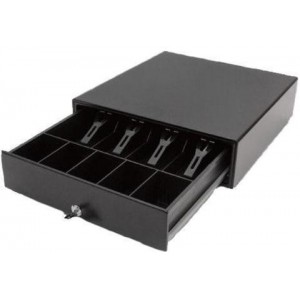 Денежный ящик АТОЛ CD-410-В черный, 410*415*100, 24V, для Штрих-ФР