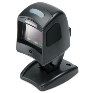 Сканер ШК (стационарный,  2D имидж, черный, с кнопкой)  Magellan 1100i, подставка